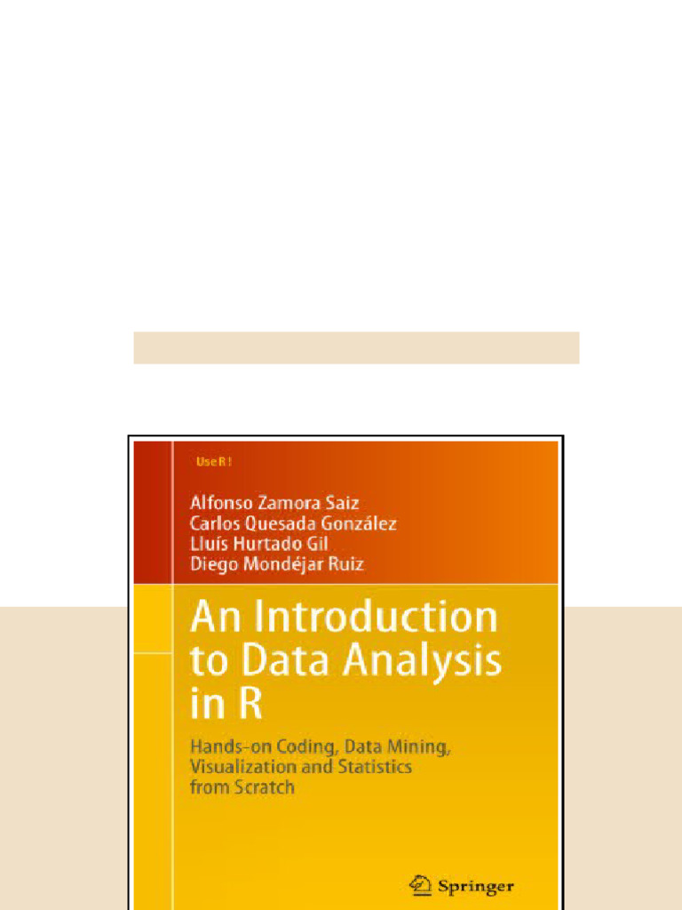 An Introduction To Data Analysis In R Handson Coding Data Mining ...