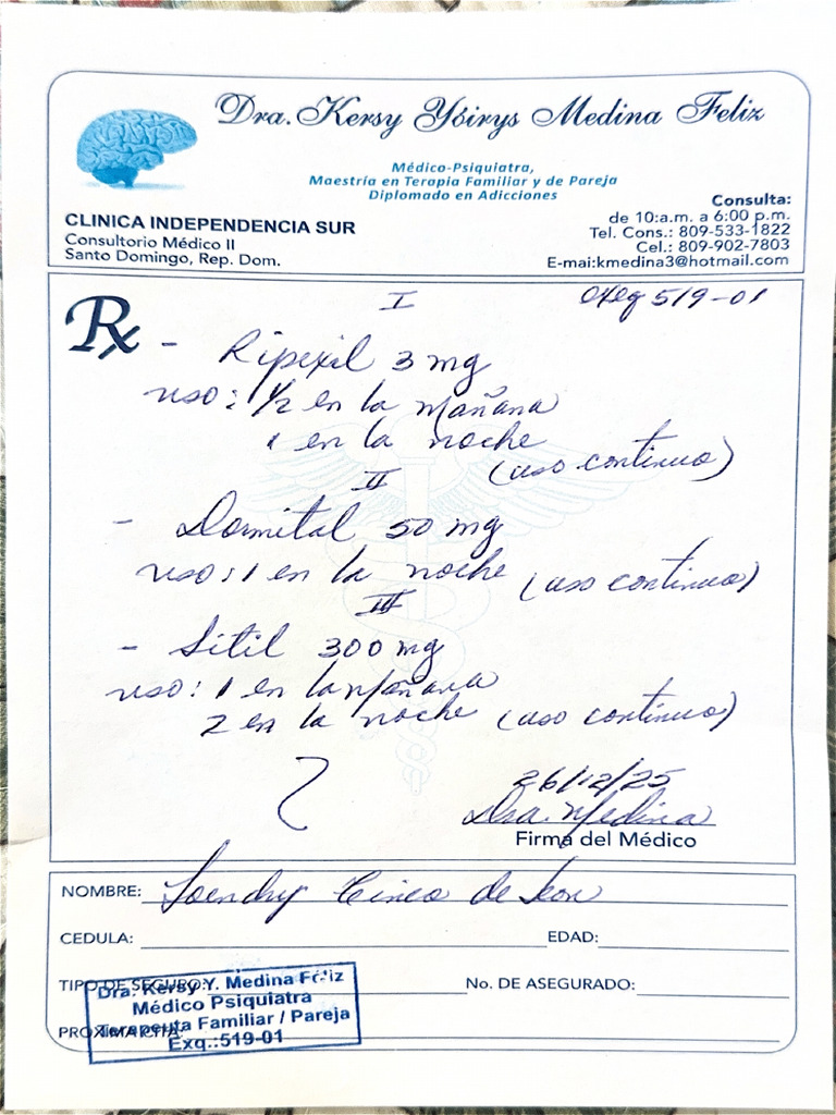 Dra. Konsy Yoinys Modina Telix | PDF