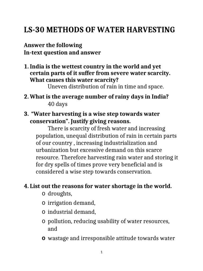 Water Harvesting Methods in India | PDF | Aquifer | Groundwater