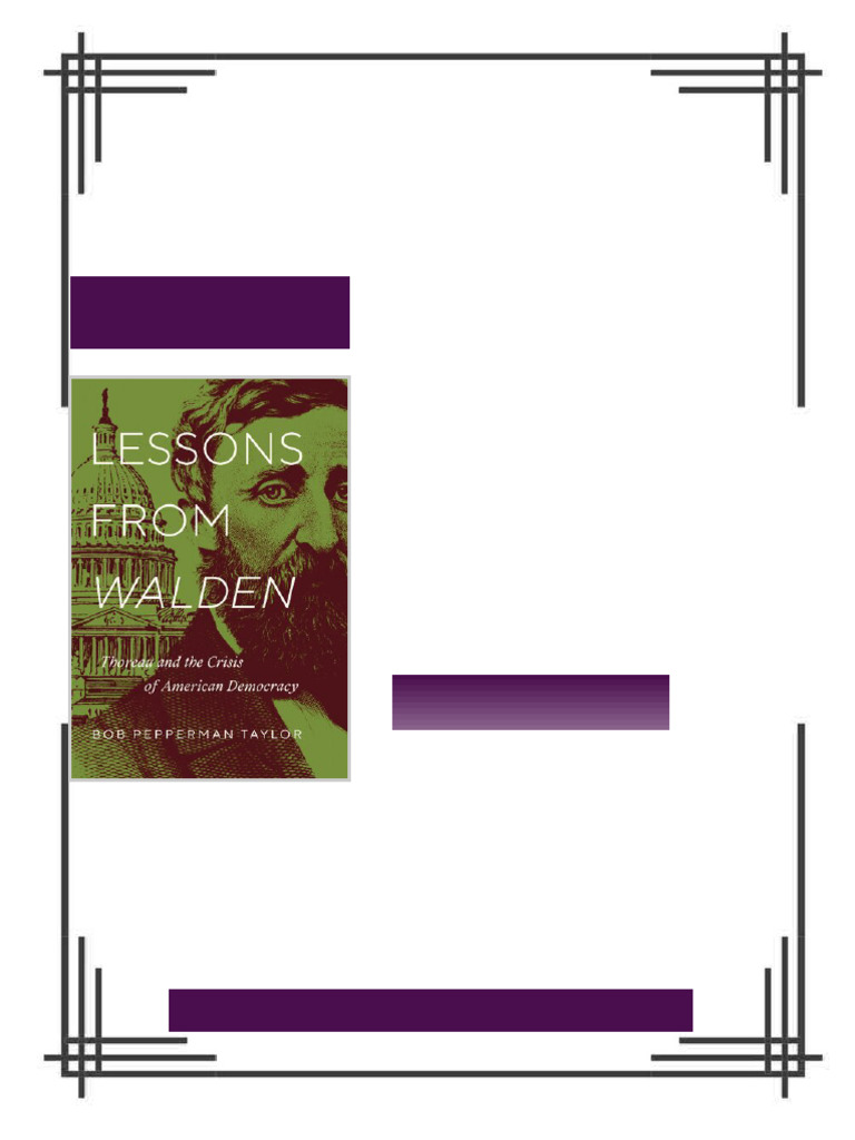 92273 | PDF | Walden | Henry David Thoreau