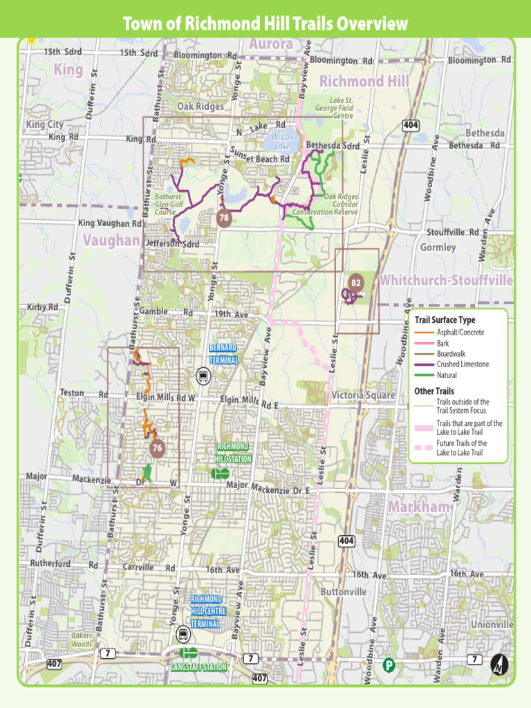 Richmond Hill Trail System Overview | PDF