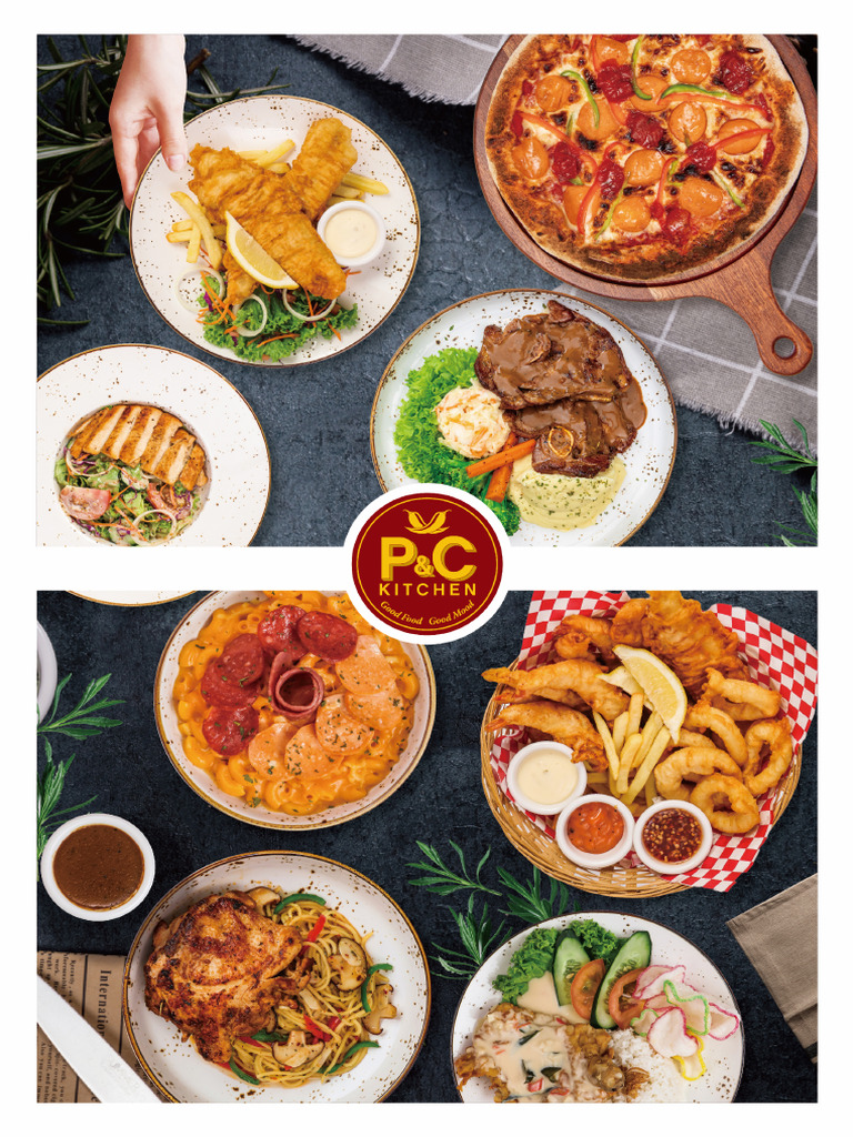P&C Kitchen Menu | PDF