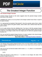Printables Greatest Integer Function Worksheet greatest integer functions worksheet 1 doc function mathematics the function