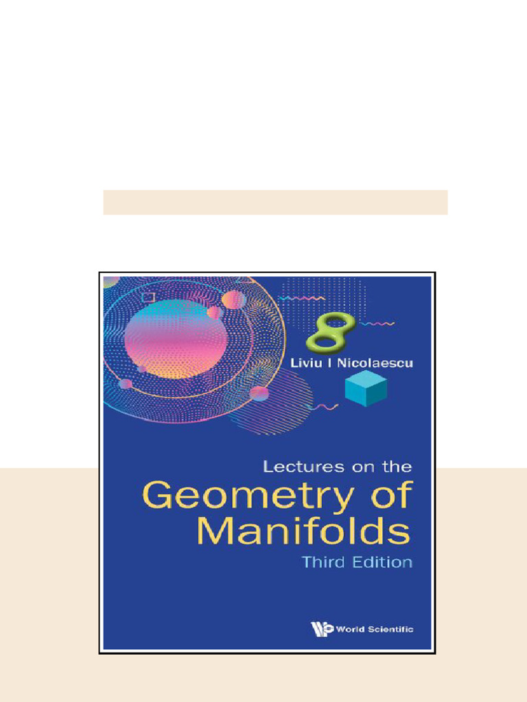 Lectures On The Geometry Of Manifolds 3rd Edition Liviu I Nicolaescu ...