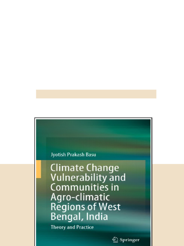 Climate Change Vulnerability And Communities In Agroclimatic Regions Of ...