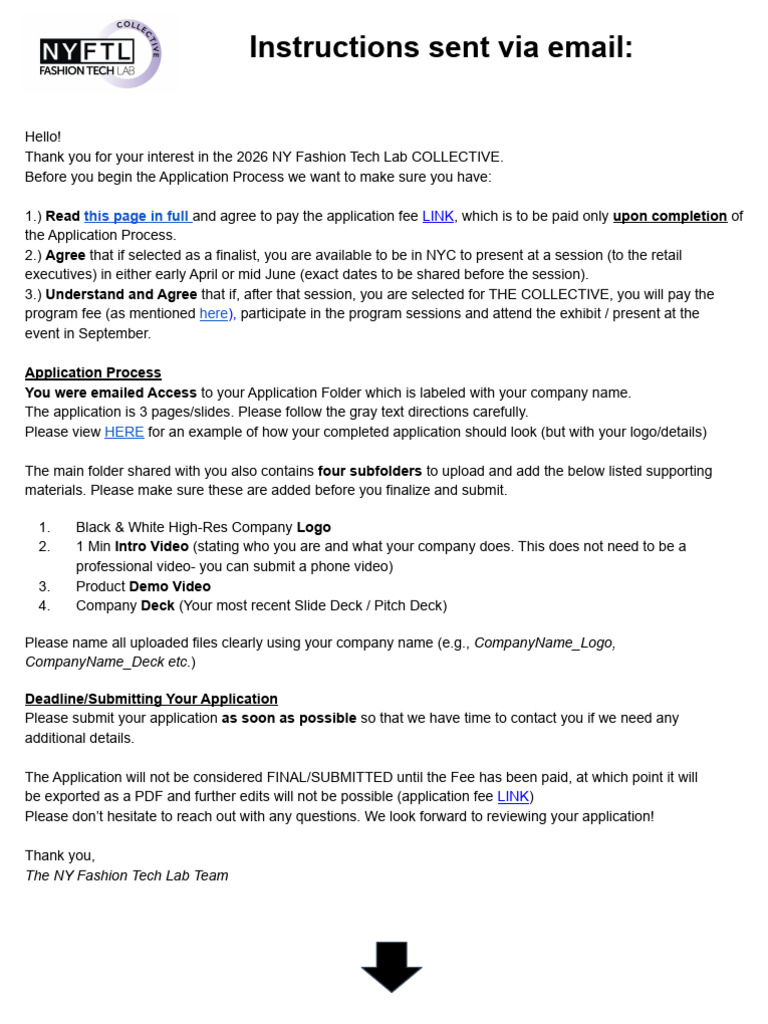 Wearify 2026 Collective Application | PDF