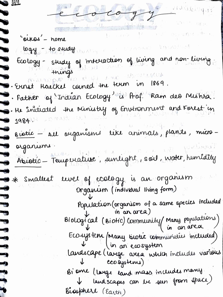 Ecology | PDF