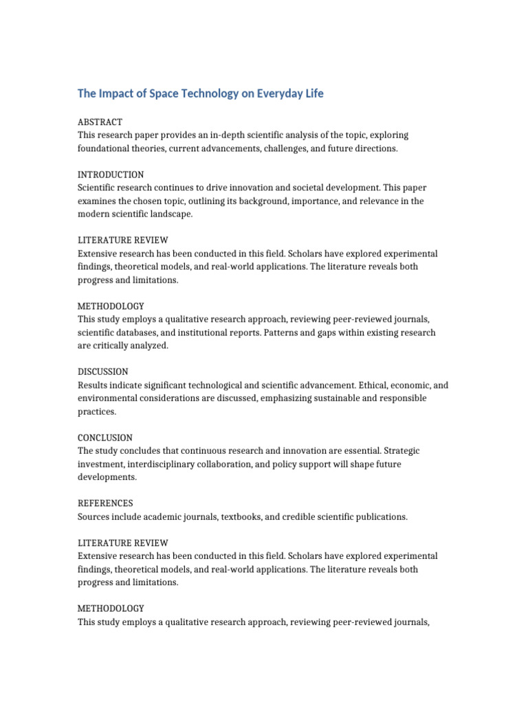 Research Paper 10 | PDF | Methodology | Sustainability