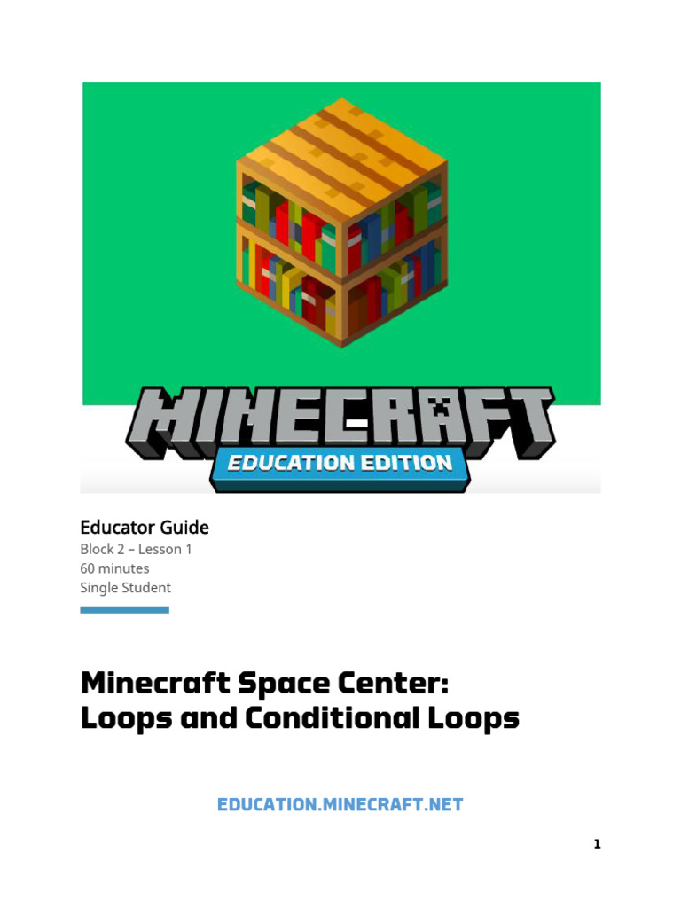 Minecraft Coding: Loops & Conditionals | PDF | Algorithms | Control Flow