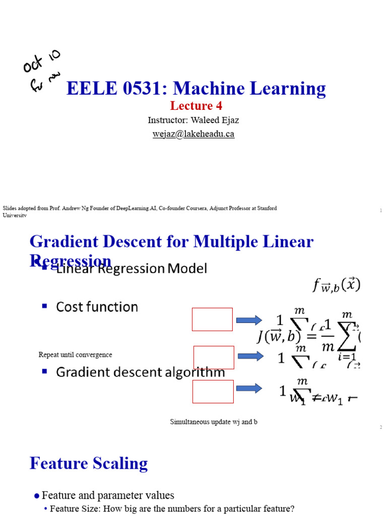 Lecture 4_Machine Learning | PDF | Statistical Classification ...