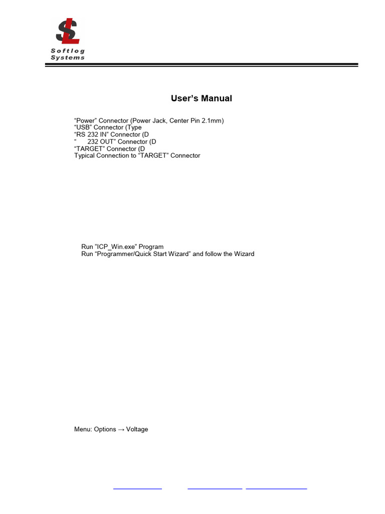 ICP Family Programmers User Manual | PDF | Command Line Interface ...