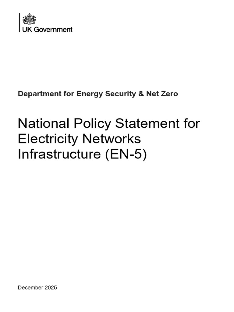 National Policy for Electricity Networks | PDF | Electrical Grid ...