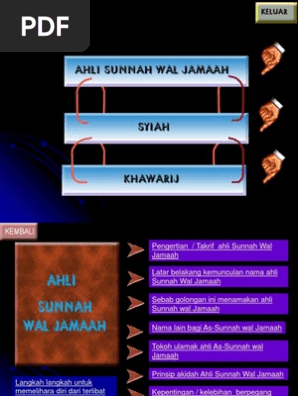 Khutbah Multimedia Jakim Akidah Ahli Sunnah Wal Jamaah