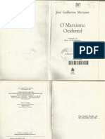 José Guilherme Merquior - O Marxismo Ocidental