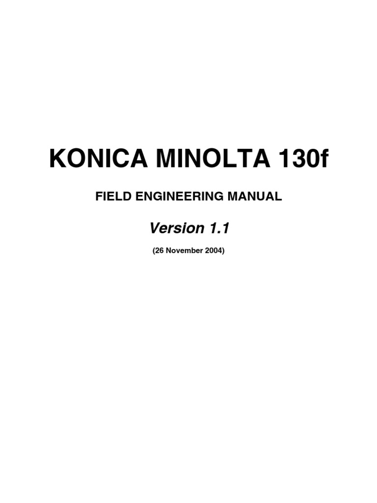 ... Array - service manual bizhub 130f rh scribd ...