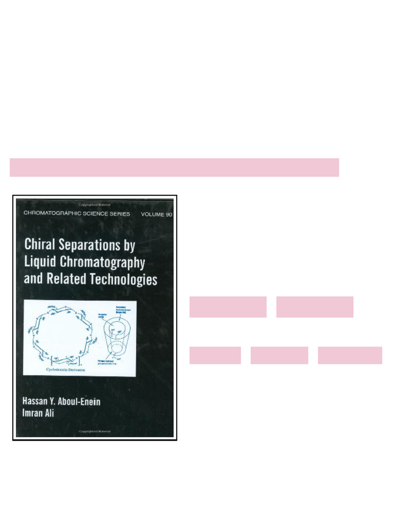 (Ebook) Chiral Separations by Liquid Chromatography: Theory and ...