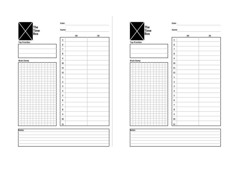 Time Box | PDF