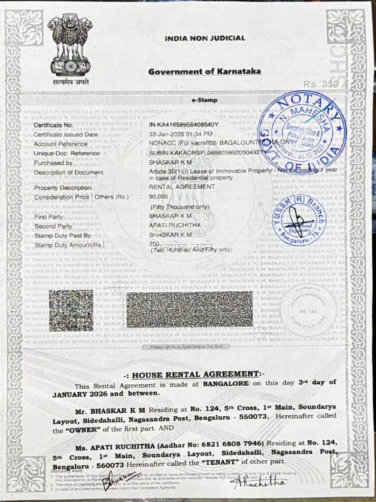 Rental Agreement | PDF