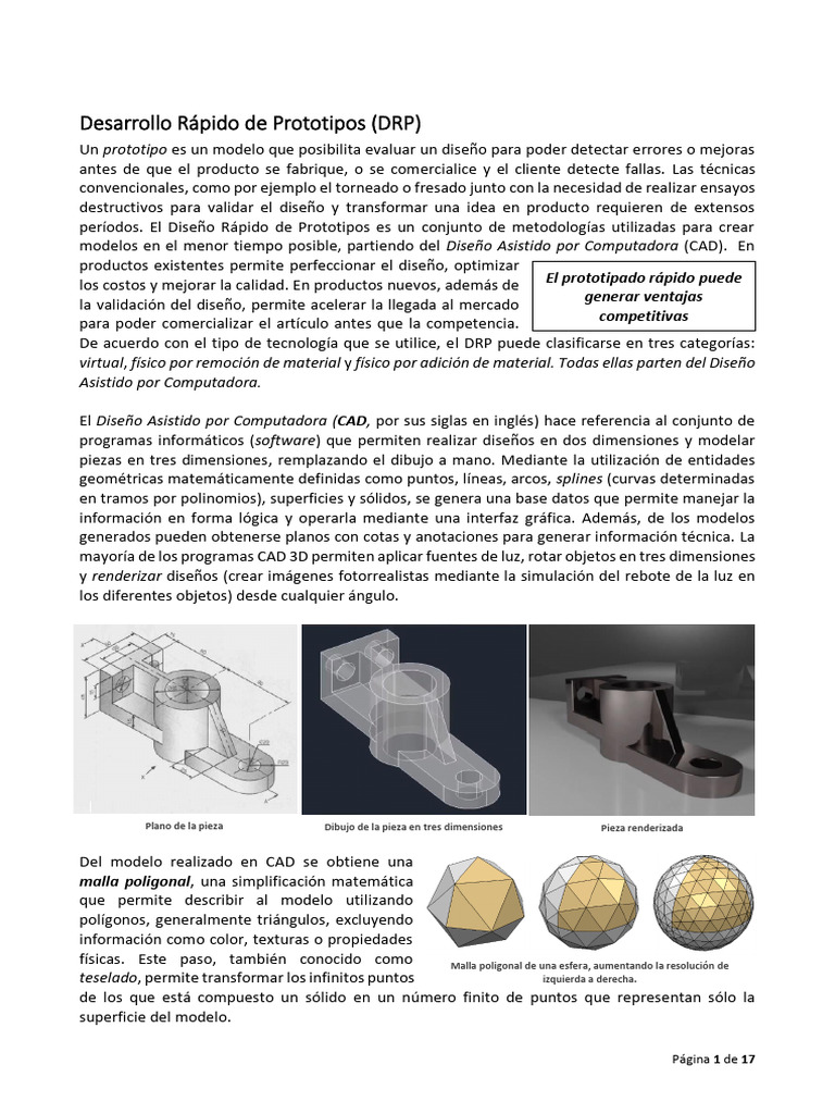 U8 Desarrollo Rapido de Prototipos | PDF