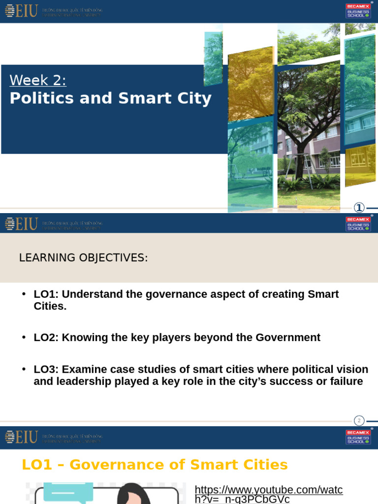 Week 2 - Politics and Smart Cities NHTS | PDF | Governance | Policy