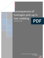 Consequences of Hydrogen Pick-Up in Fuel Cladding