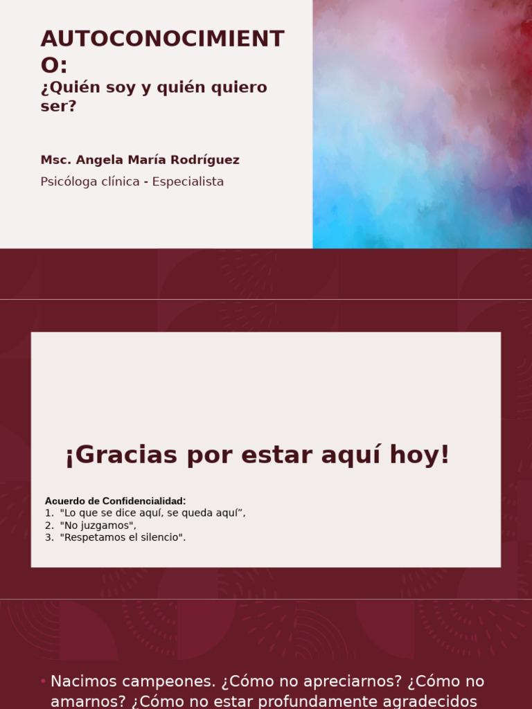 Autoconocimiento y Autoestima: Claves para Crecer | PDF | Autoestima ...