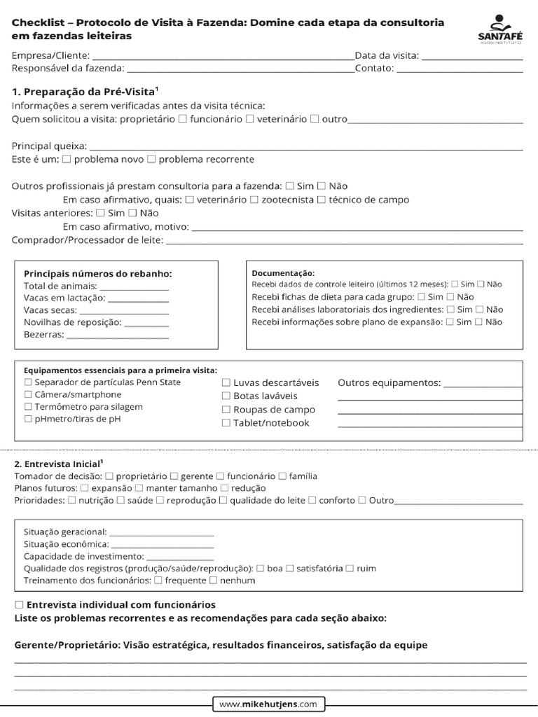 (PT) Checklist v5 | PDF