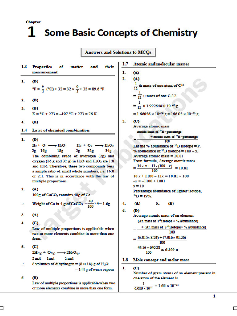 MHT-CET PSP - Chemistry - Solutions for Questions From 1999 to 2021 of ...