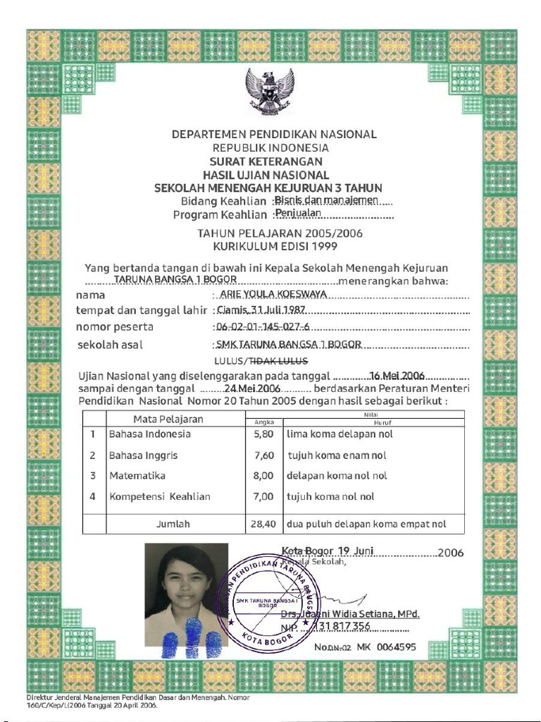SMK 1 | PDF