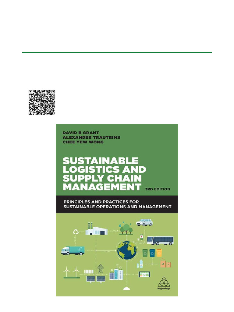 Sustainable Logistics Management Guide | PDF | Sustainability | Supply ...