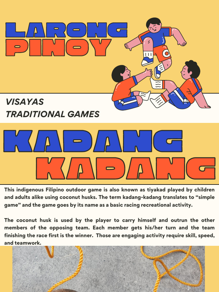 Traditional Visayan Filipino Games | PDF