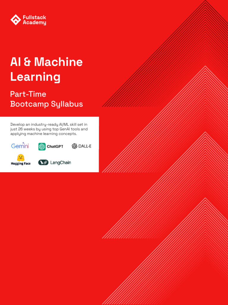 AI & Machine Learning Bootcamp Syllabus | PDF | Machine Learning | Deep ...