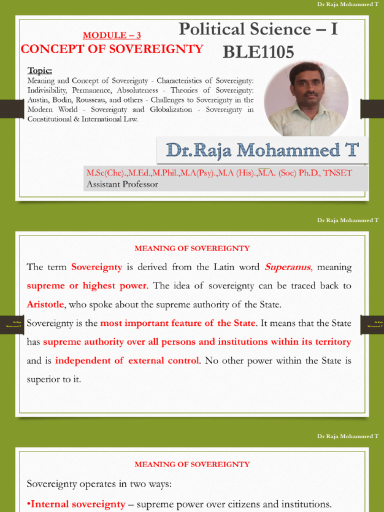 Dr Raja Mohammed T Profile Overview | PDF