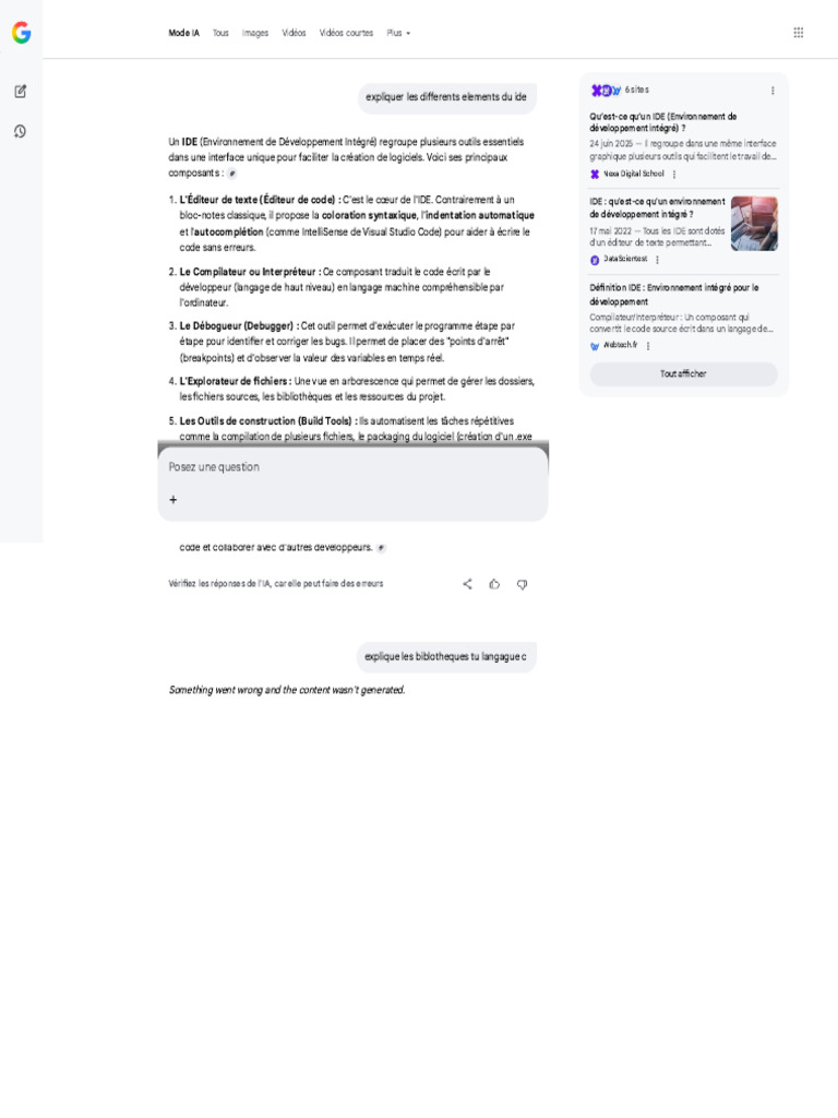Composants essentiels d'un IDE | PDF | Environnement de développement ...