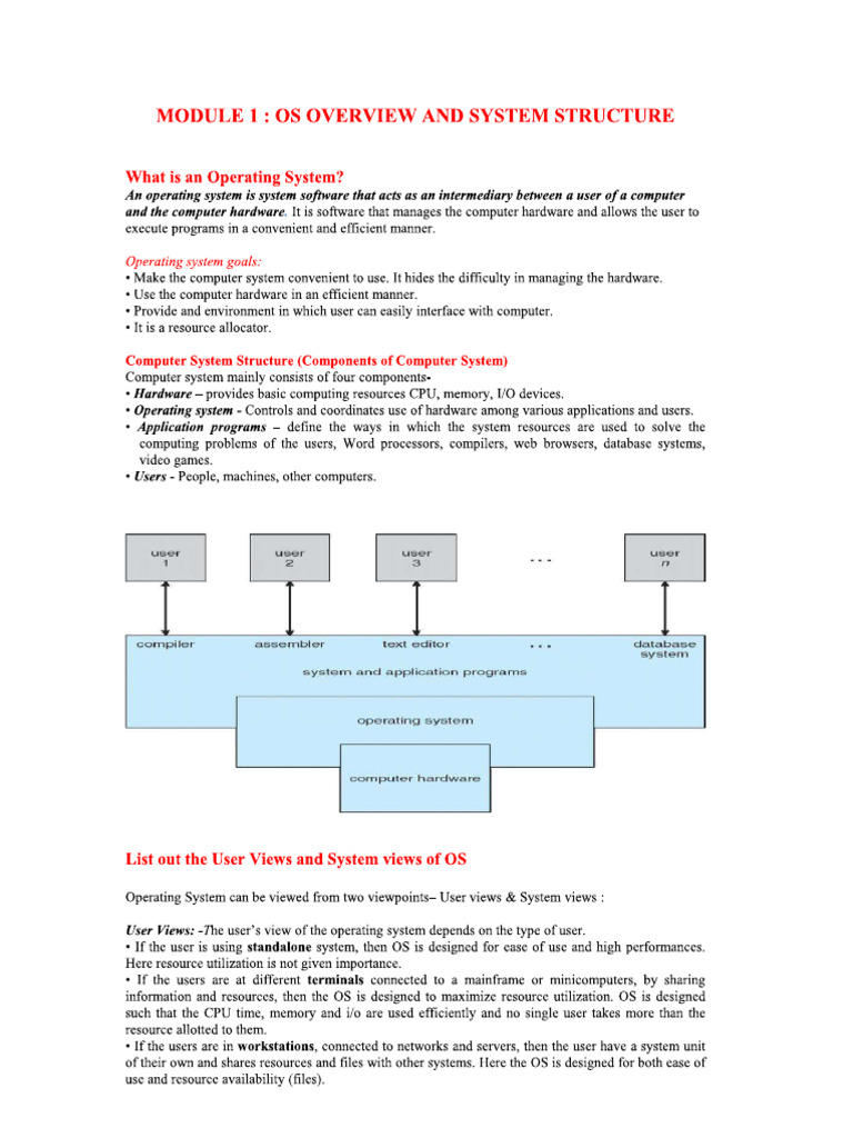 Module 1 Notes | PDF