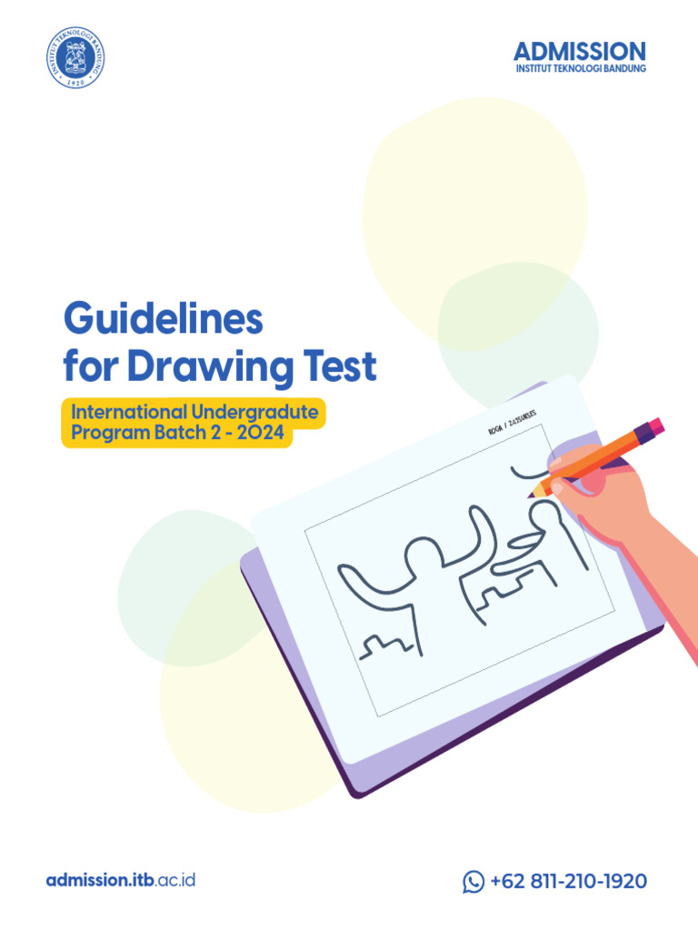 ITB Drawing Test Guidelines 2024 | PDF | Image Scanner | Imaging