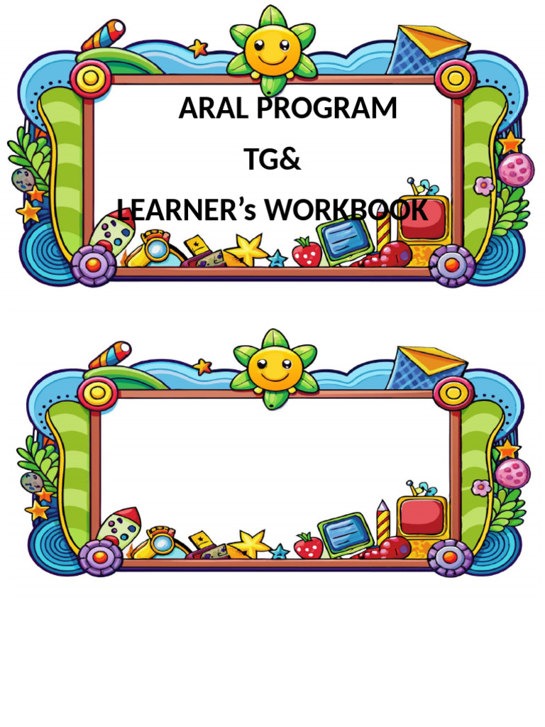 Aral Program TG& Learner'S Workbook | PDF