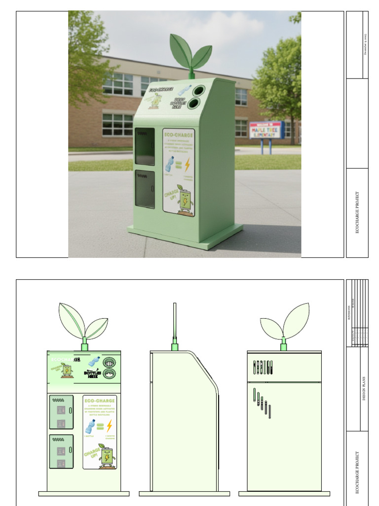 EcoCharge Project Design Plans Overview | PDF