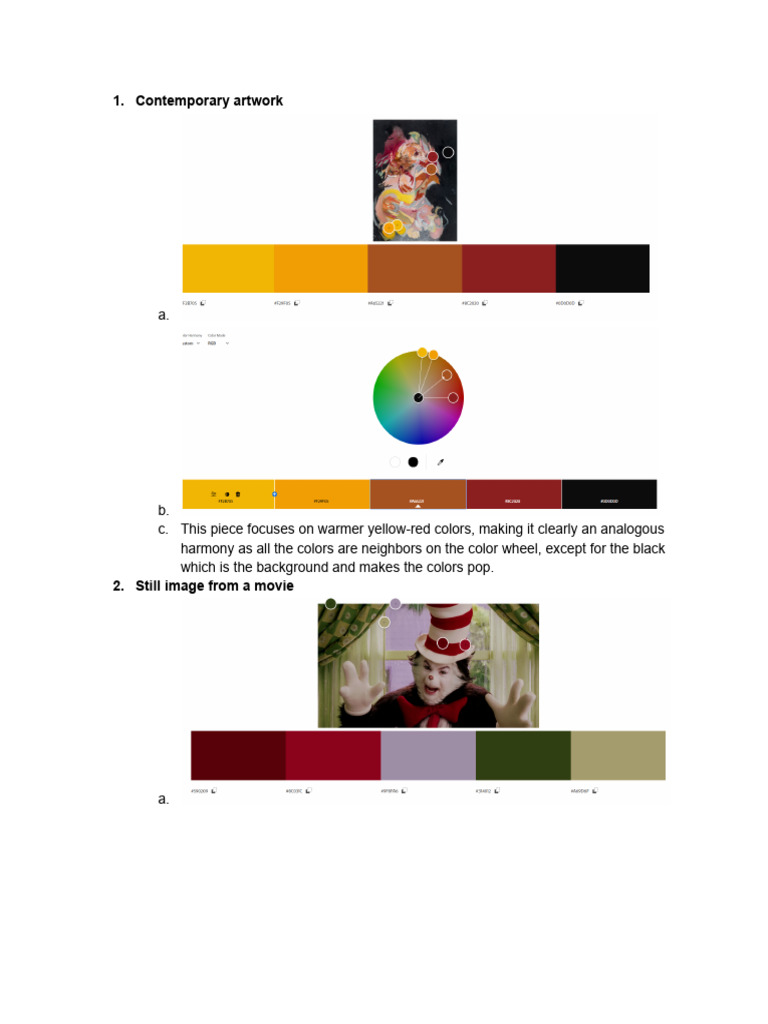 2 - Color Harmonies | PDF