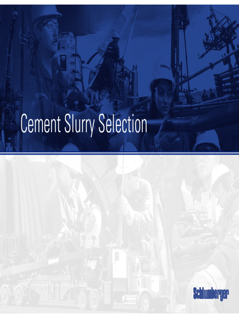 Optimizing Cement Slurry Selection Guide | PDF | Rheology | Pressure
