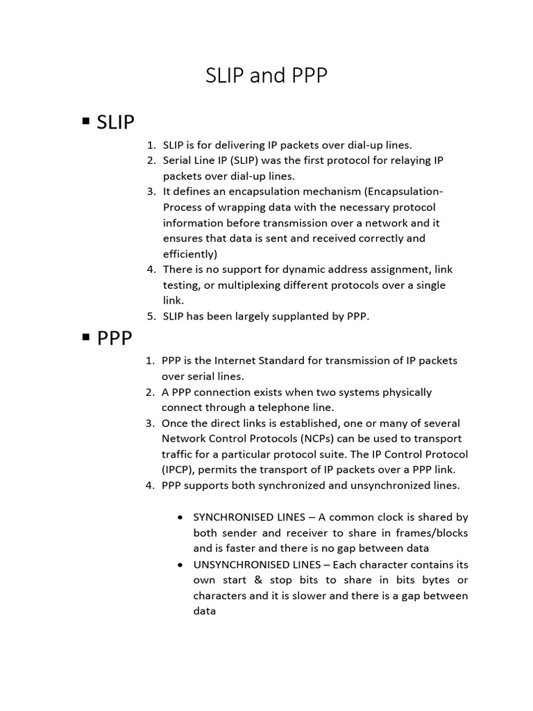 Slip and PPP | PDF | Information And Communications Technology ...