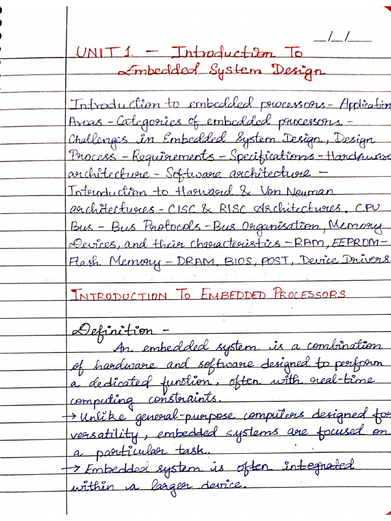 BM3551 - Unit 1 | PDF