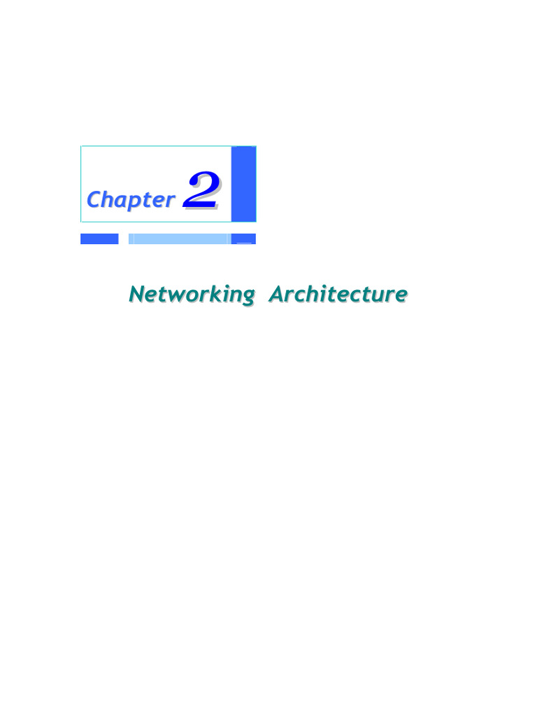 Networking Architecture Overview | PDF | Computer Network ...