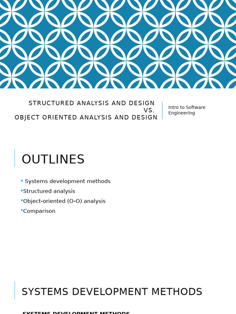 SE_structured_OO_analysis.pptx | PDF | Computing | Software Engineering
