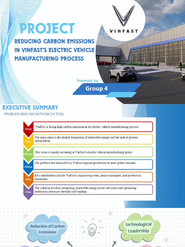 VinFast's Carbon Emission Reduction Strategy | PDF | Wind Power ...