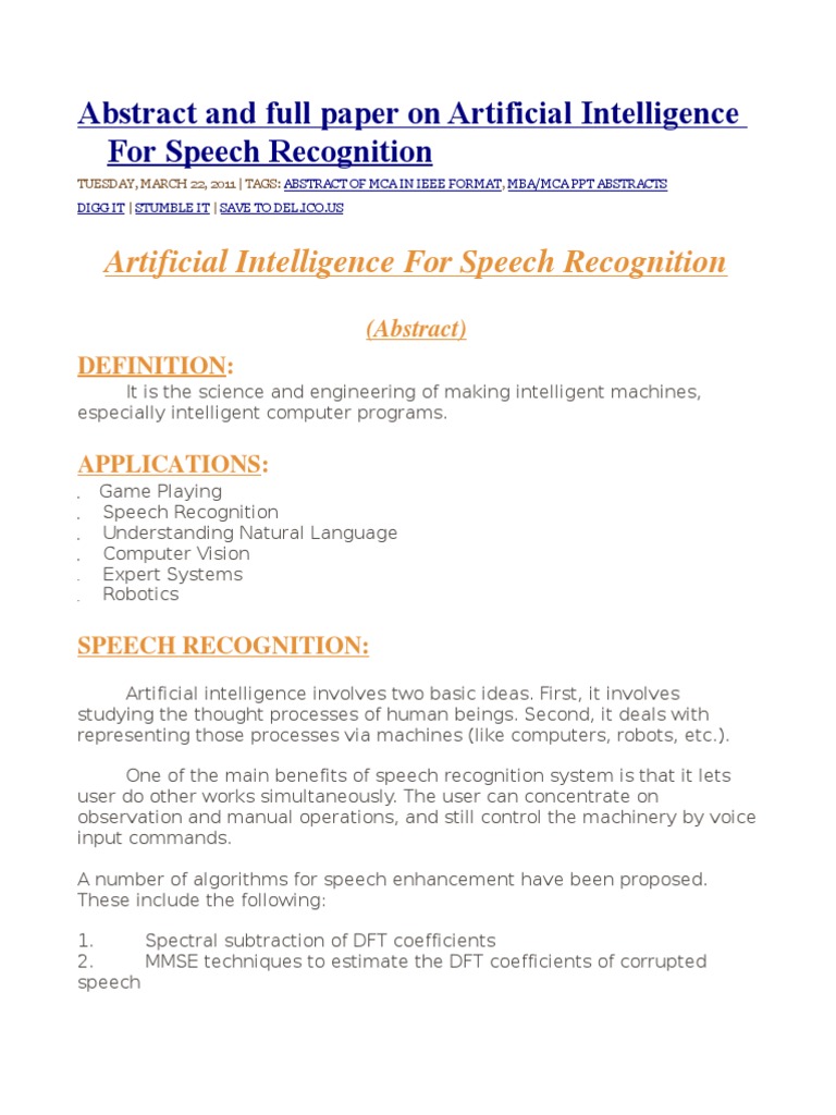 AI SPEECH | Augmented Reality | Computer Vision | Free 30-day Trial ...