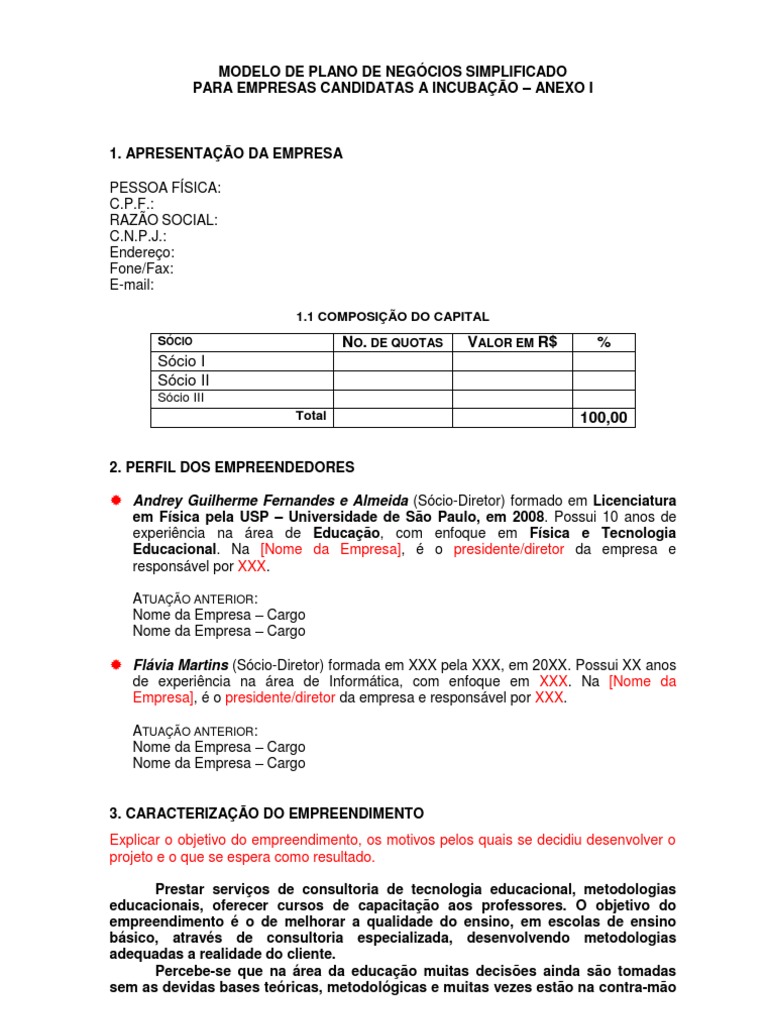 Modelo de business plan simplificado 02 picture