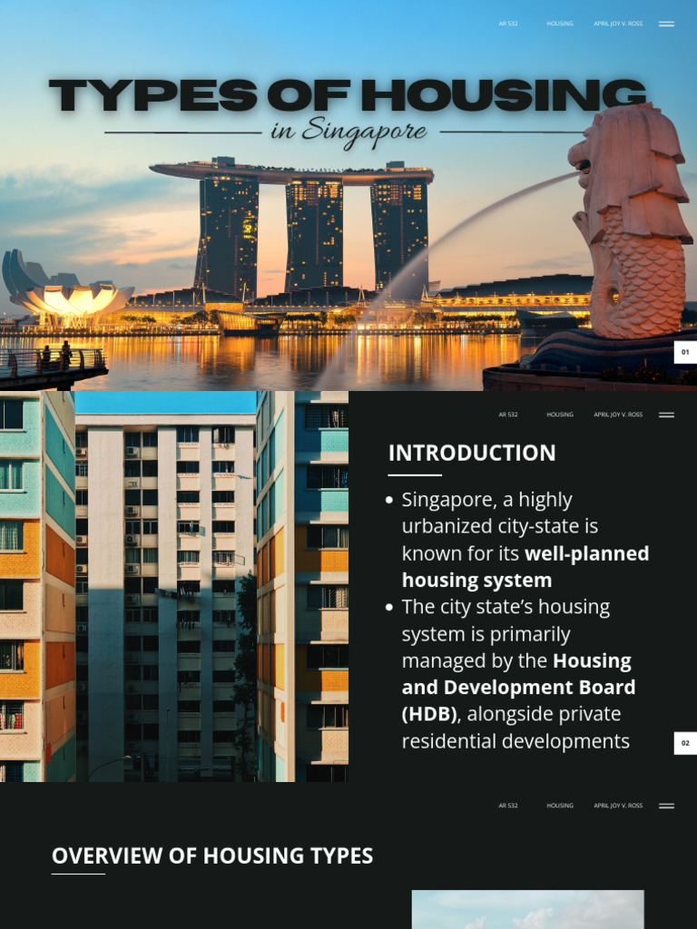 Housing Types in Singapore Explained | PDF | Condominium | Residential ...