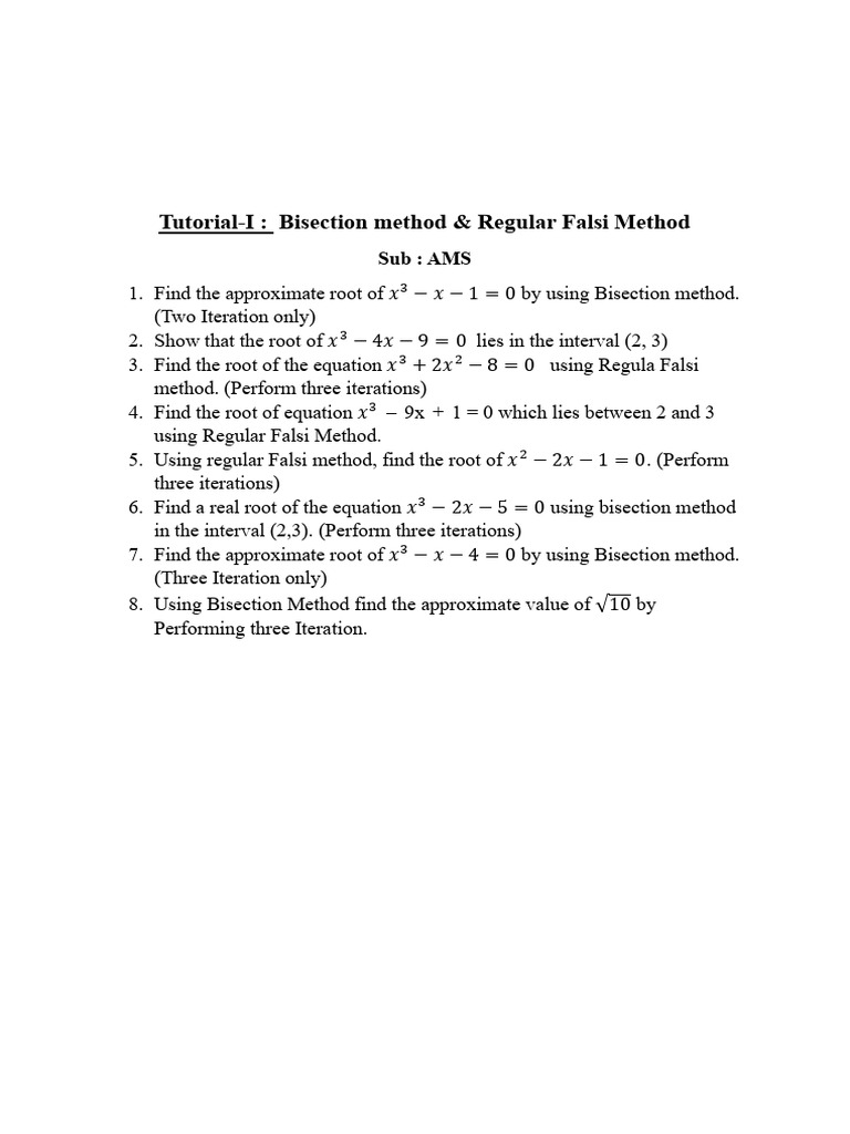 Tutorial 1 | PDF