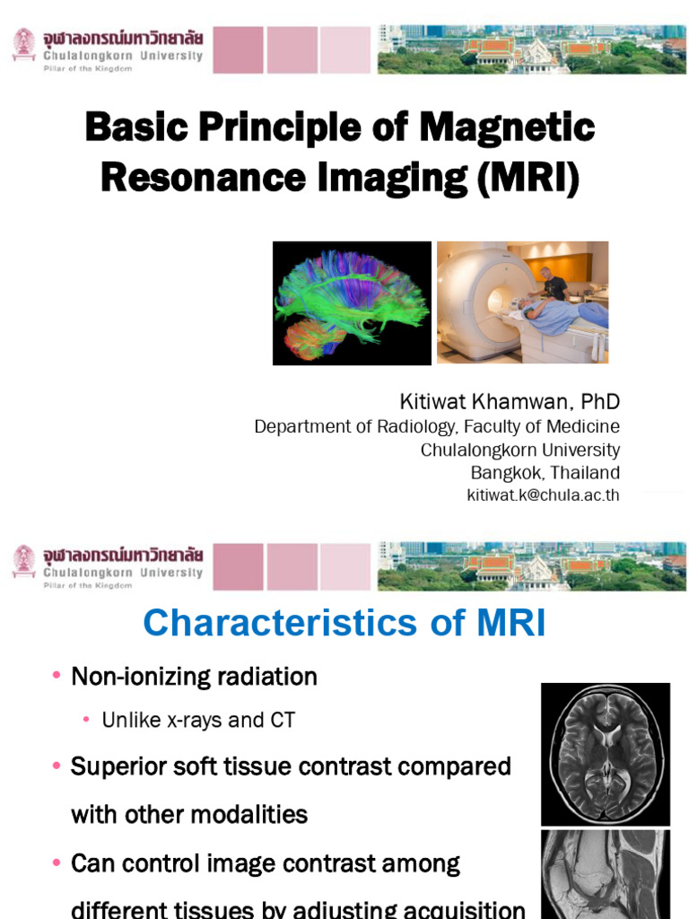 Understanding MRI Principles and History | PDF | Magnetic Resonance ...